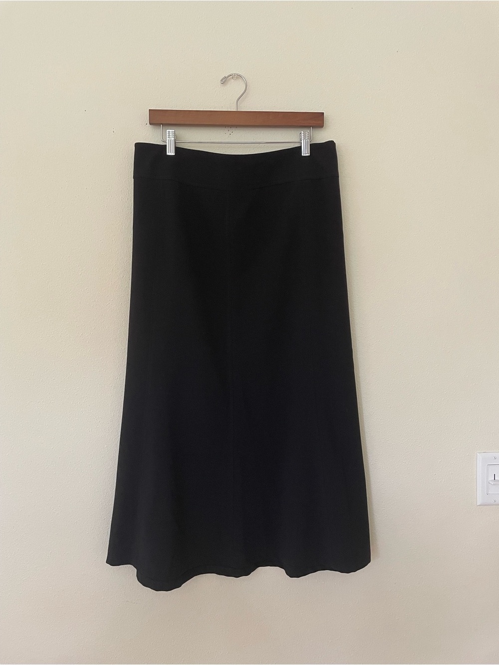 dressbarn Black Maxi Skirt - Classic A-Line #83